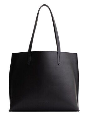 Portland Leather Black August Tote Size Large